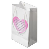 愛は患者の引用文バレンタイン | ギフトバッグ (正面アングル)