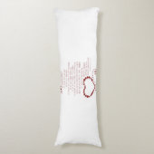 愛は患者の愛の種類1コリント13: 4-7 ボディピロー (正面縦)