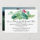 愛は患者の結婚発表招待状 招待状 (正面/裏面)