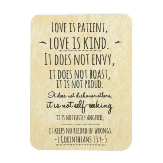 愛は患者フレキシブルフォトマグネット マグネット (縦)