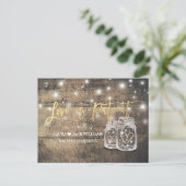 愛は患者結婚の延期メイスン・ジャース 案内ポストカード (スタンド正面)