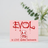 愛は悪魔 ポストカード (スタンド正面)