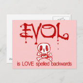 愛は悪魔 ポストカード (正面/裏面)