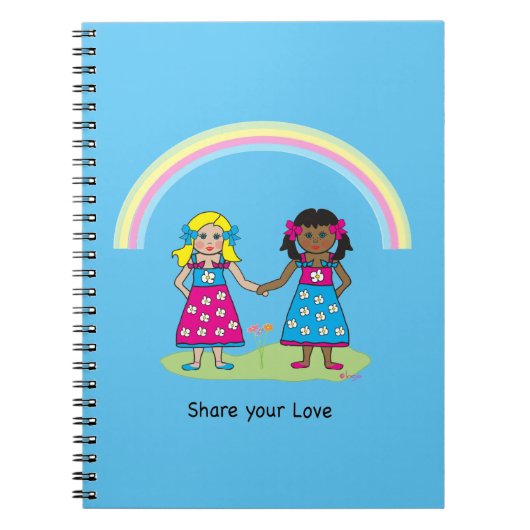 愛は愛である – すべての人の平等 ノートブック (正面)