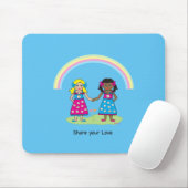 愛は愛である – すべての人の平等 マウスパッド (マウス)