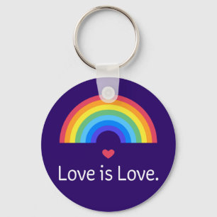 愛は愛である。LGBT+プライド同性愛者。 キーホルダー