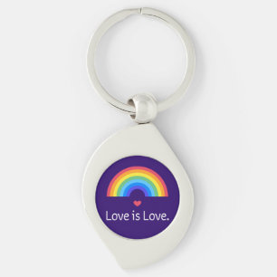 愛は愛である。LGBT+プライド同性愛者。キーホルダー キーホルダー