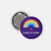 愛は愛である。LGBT+プライド同性愛者。 マグネット (正面/裏面)