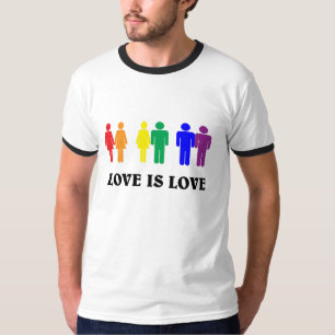 愛は愛である。LGBTQ Tシャツ