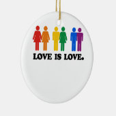 愛は愛です セラミックオーナメント (右)