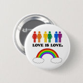 愛は愛です 缶バッジ (正面&裏面)