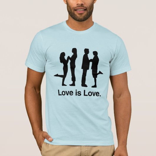 愛は愛です Tシャツ (正面)