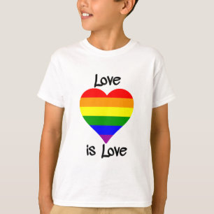 愛は愛です Tシャツ