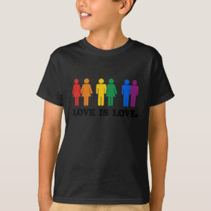 愛は愛です Tシャツ