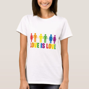 愛は愛です Tシャツ