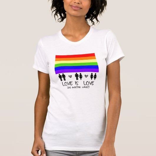 愛は愛です Tシャツ (正面)