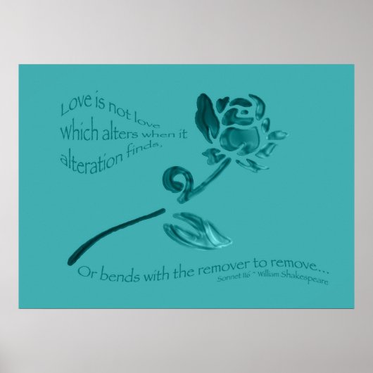 愛は愛ではない… ポスター (正面)