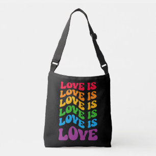愛は愛のゲイLGBT クロスボディバッグ