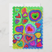 愛は愛のフォークお洒落ハートバレンタイン (正面)