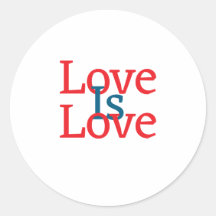 愛は愛のプライドレッドブルー6月LGBTQシンプル文字