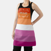愛は愛のプライド月オールオーバープリントエプロン エプロン (インサイチュ)