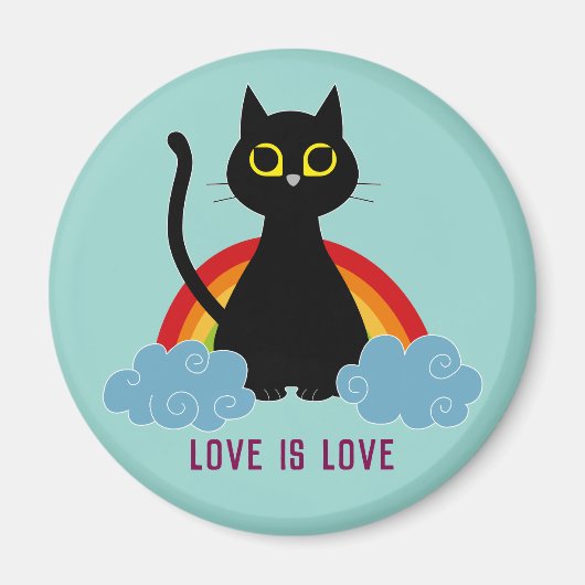 愛は愛のプライド磁石 マグネット (正面)