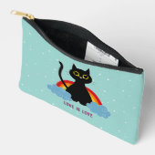 愛は愛のプライド袋 アクセサリーポーチ (見開き)