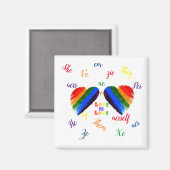 愛は愛の代名詞 マグネット (正面/裏面)