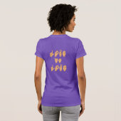 愛は愛の手話 Tシャツ (裏面フル)