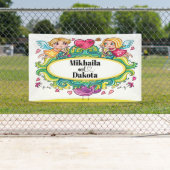 愛は愛の旗 横断幕 (インサイチュ)