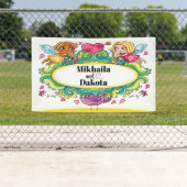 愛は愛の旗 横断幕 (インサイチュ)