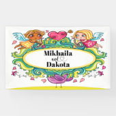 愛は愛の旗 横断幕 (横)