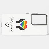 愛は愛の電話ケース SAMSUNG GALAXYケース (左側面)