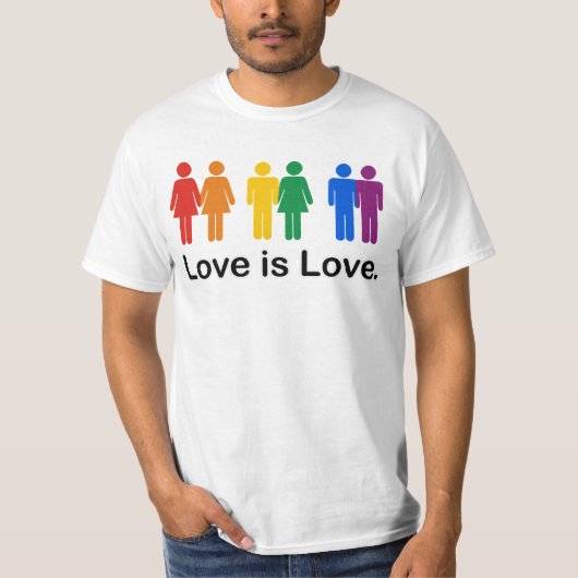 愛は愛のTシャツ Tシャツ (正面)