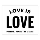 愛は愛ゲイプライドカスタム ラバースタンプ (インプリント)
