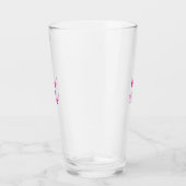 愛は愛ピンク紫のカラフルプライドLGBTQゲイ タンブラーグラス (右)