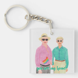 愛は愛プライドバレンタインデー キーホルダー