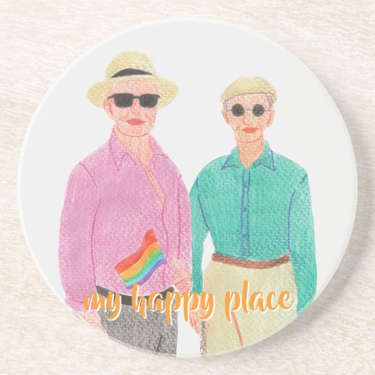 愛は愛プライドバレンタインデー コースター (正面)