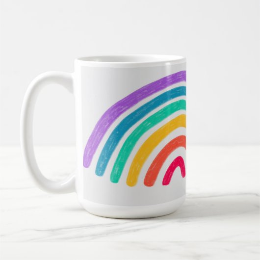 愛は愛プライドバレンタインデー コーヒーマグカップ (左)