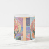 愛は愛マグです フロストグラスマグカップ (中央)