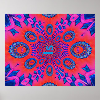 「愛は愛」のファンキー文化の色 ポスター