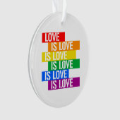 愛は愛 オーナメント (正面)