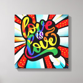 愛は愛 キャンバスプリント