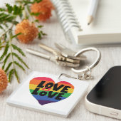 愛は愛 キーホルダー (正面右)