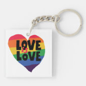 愛は愛 キーホルダー (裏面)