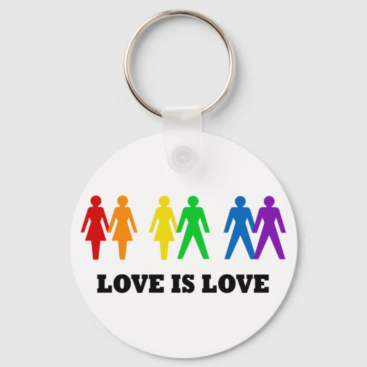 愛は愛 キーホルダー (正面)