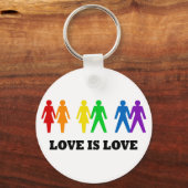 愛は愛 キーホルダー (正面)