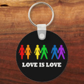 愛は愛 キーホルダー (正面)