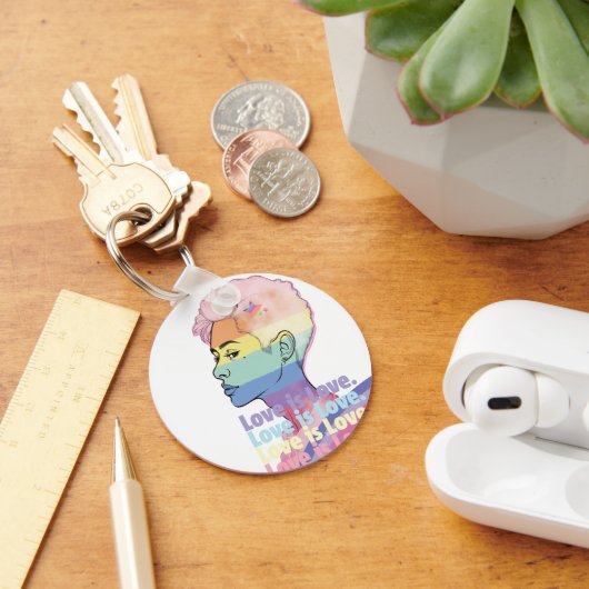 愛は愛 キーホルダー (デスク)