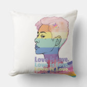 愛は愛 クッション (正面)